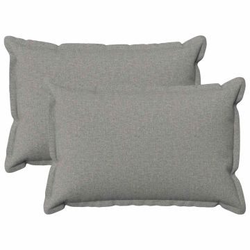 Federa 2 pcs HOUTEN Grigio Nuvola 40 x 60 cm Lino