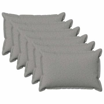 Federa 6 pcs HOUTEN Grigio Nuvola 40 x 60 cm Lino