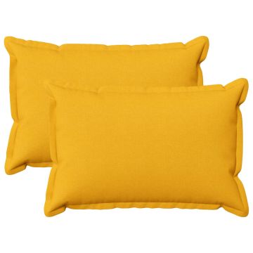 Federa 2 pcs HOUTEN Giallo Chiaro 40 x 60 cm Lino