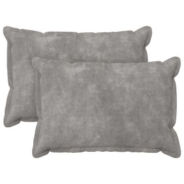 Federa 2 pcs HOUTEN Grigio Chiaro 40 x 60 cm