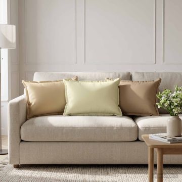 Federa 2 pz HOUTEN Beige 40 x 60 cm Poliestere