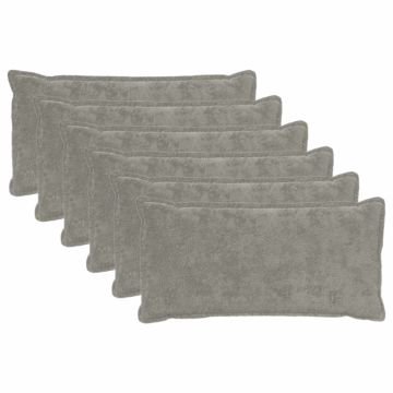 Federa 6 pz HOUTEN Grigio Chiaro 40 x 70 cm