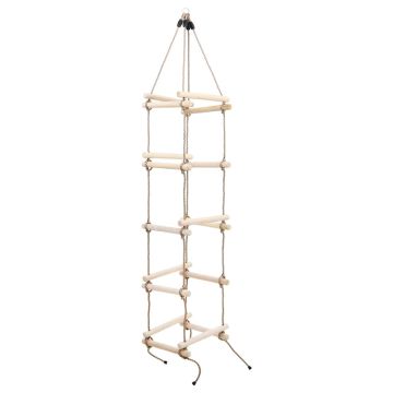 Scala di Corda per Bambini 200 cm in Legno