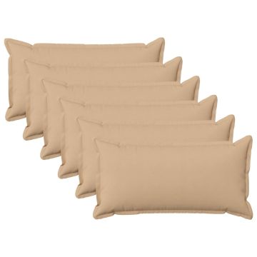 Federa 6 pcs HOUTEN Crema 40 x 80 cm Lino