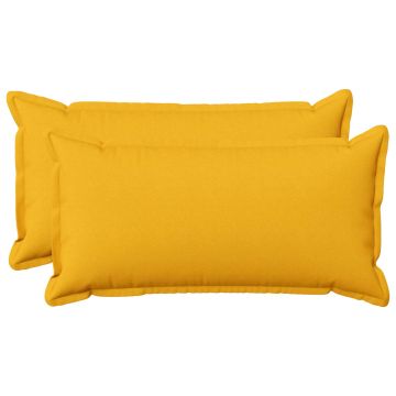 Federa 2 pz HOUTEN Giallo Chiaro 40 x 80 cm Lino