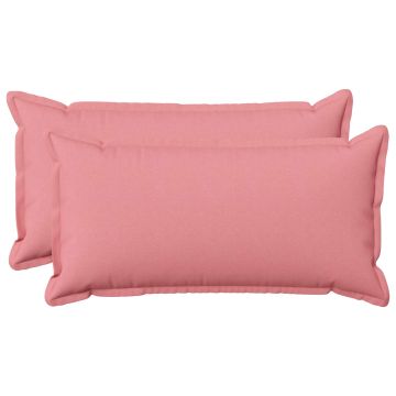 Federa 2 pcs HOUTEN Rosa 40 x 80 cm Lino