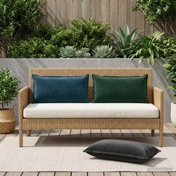 Federa 6 pcs HOUTEN Nero 40 x 80 cm Velluto
