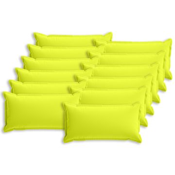 Federa 12 pz HOUTEN Verde brillante. 40 x 80 cm Poliestere
