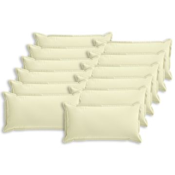 Federa 12 pz HOUTEN Crema 40 x 80 cm Poliestere