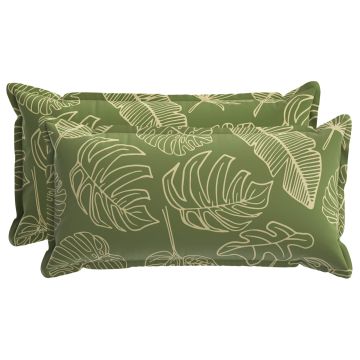 Federa 2 pz HOUTEN Design a foglia 40 x 80 cm Poliestere