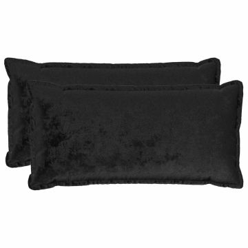 Federa 2 pcs HOUTEN Nero 40 x 80 cm Flanella