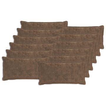Federa 12 pz HOUTEN Marrone Chiaro 40 x 80 cm