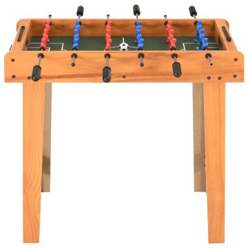 Mini Calcio Balilla 69x37x62 cm Acero