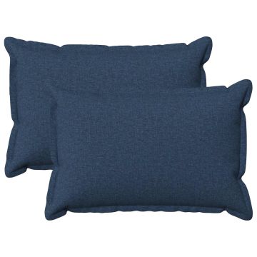 Federa 2 pcs HOUTEN Blu 50 x 70 cm Lino