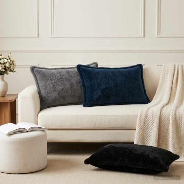Federa 2 pz HOUTEN Blu navy 50 x 70 cm