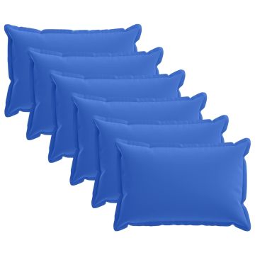 Federa 6 pz HOUTEN Blu Reale 50 x 75 cm Poliestere