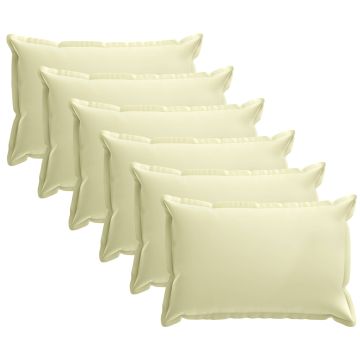 Federa 6 pz HOUTEN Crema 50 x 75 cm Poliestere