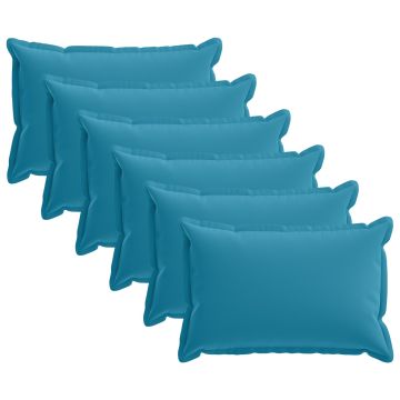 Federa 6 pz HOUTEN Azzurro 50 x 75 cm Poliestere