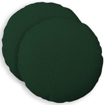 Federa 2 pz HEERLEN Verde Scuro Ø 30 cm Tessuto