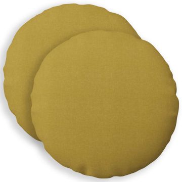 Federa 2 pz HEERLEN Verde chiaro Ø 30 cm Tessuto