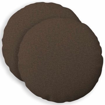 Federa 2 pz HEERLEN Tortora Ø 40 cm Tessuto