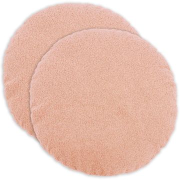 Federa 2 pcs HEERLEN Rosa Ø 40 cm Bouclé
