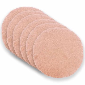 Federa 6 pcs HEERLEN Rosa Ø 40 cm Bouclé