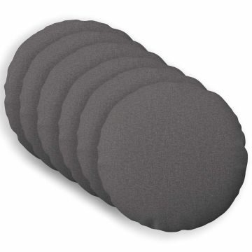 Federa 6 pz HEERLEN Grigio Chiaro Ø 50 cm Tessuto