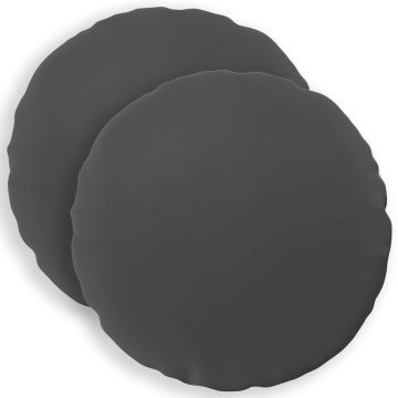 Federa 2 pcs HEERLEN Antracite Ø 50 cm Poliestere