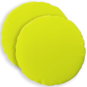 Federa 2 pcs HEERLEN Verde brillante. Ø 50 cm Poliestere