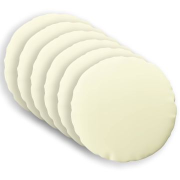 Federa 6 pcs HEERLEN Crema Ø 50 cm Poliestere
