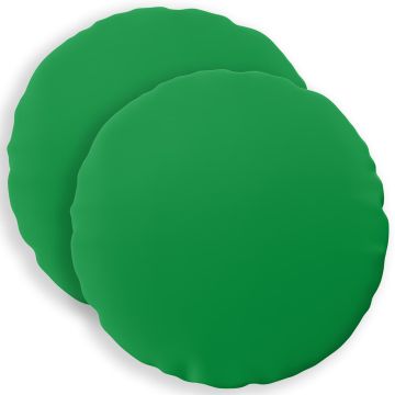 Federa 2 pcs HEERLEN Verde Ø 50 cm Poliestere
