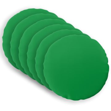 Federa 6 pcs HEERLEN Verde Ø 50 cm Poliestere
