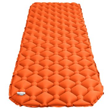 Materasso Gonfiabile ad Aria 58x190 cm Arancione