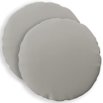 Federa 2 pcs HEERLEN Grigio Ø 60 cm Poliestere