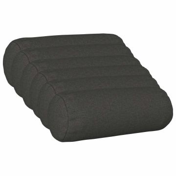 Federa 6 pz HEERLEN Grigio Scuro Ø 15 x 40 cm Tessuto