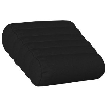 Federa 6 pz HEERLEN Nero Ø 15 x 40 cm Tessuto
