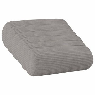 Federa 6 pcs HEERLEN Grigio Chiaro Ø 15 x 40 cm corduroy