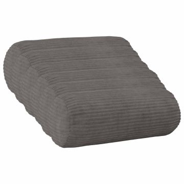 Federa 6 pcs HEERLEN Grigio Scuro Ø 15 x 40 cm corduroy
