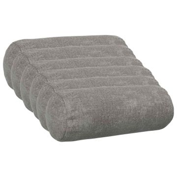 Federa 6 pz HEERLEN Grigio Scuro Ø 15 x 40 cm Tessuto Chenille