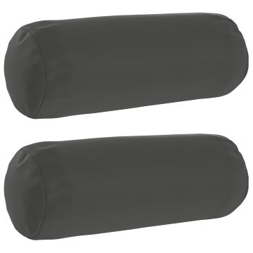 Federa 2 pcs HEERLEN Antracite Ø 15 x 40 cm Poliestere