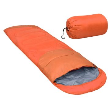 Sacchi a Pelo Ultraleggeri 2 pz Arancione 15°C 850 g