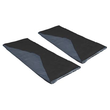 Sacchi a Pelo Busta Ultraleggeri 2 pz Nero 1100 g 10 °C