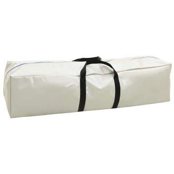 Tappetino Ginnastica Gonfiabile con Pompa 60x100x10 cm PVC Blu