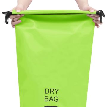 Borsa Impermeabile Verde 20 L in PVC