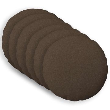Cuscino con cuscino HEERLEN 6 pz Tortora Tessuto