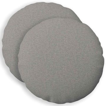 Cuscino con cuscino HEERLEN 2 pz Grigio Nuvola Tessuto