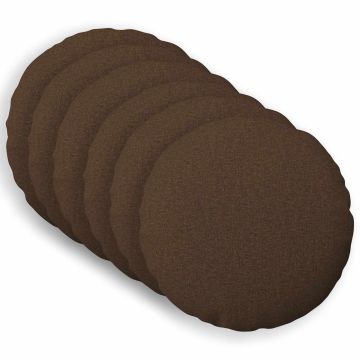 Cuscino con cuscino HEERLEN 6 pz Marrone Tessuto