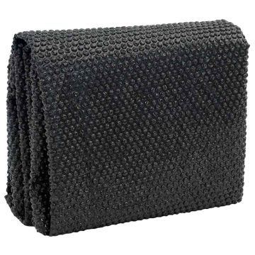 Copripiscina Rettangolare 1200x600 cm in PE Nero