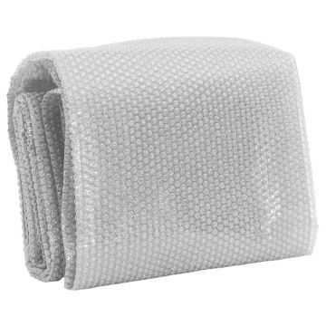 Pellicola Galleggiante Solare PE Piscina 549x274 cm Grigia